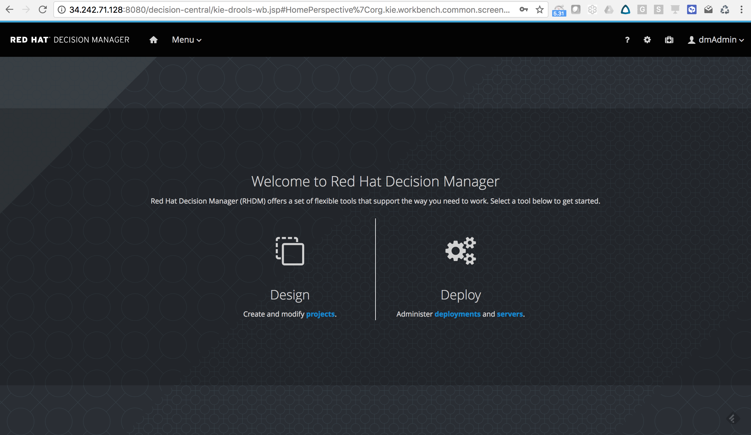 RedHat Decision Manager 7